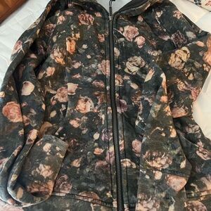 Scuba Lululemon floral hoodie.